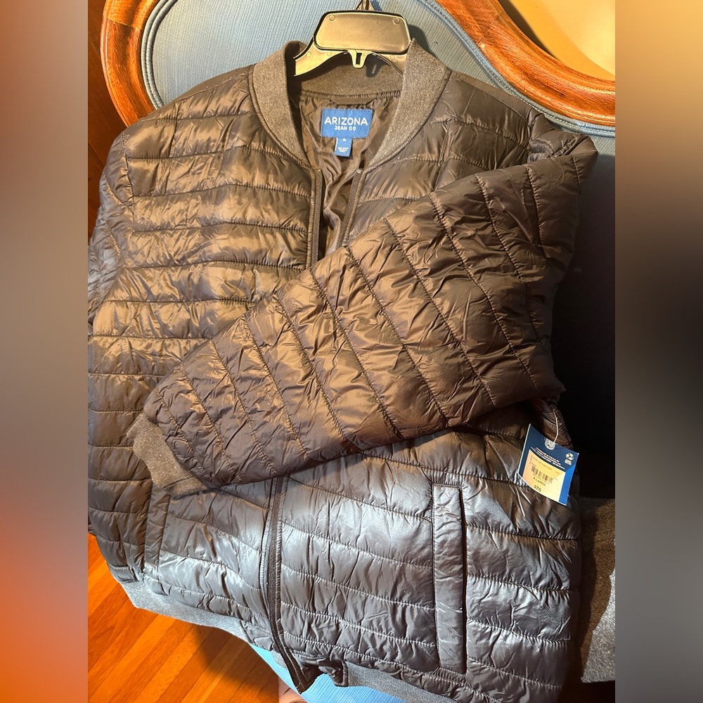 Arizona Jean Company Black Puffer Jacket